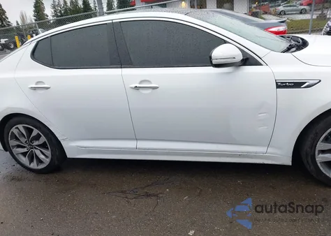 2014 Kia Optima Sx Turbo z USA, uszkodzony, nr VIN 5XXGR4A61EG336194